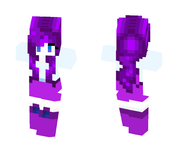 MLP Rarity (For my Cousin) - Female Minecraft Skins - image 1