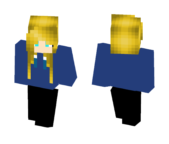 Blondie gangsta - Female Minecraft Skins - image 1