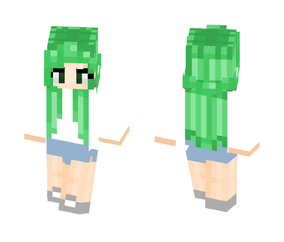 Anime girl XD - Anime Minecraft Skins - image 1