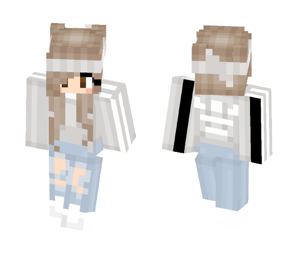 Adidas Girl - Girl Minecraft Skins - image 1