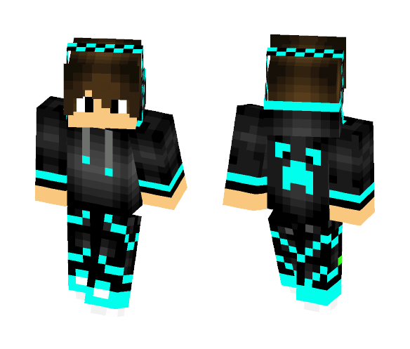 the_cyberdiamond official skin - Male Minecraft Skins - image 1
