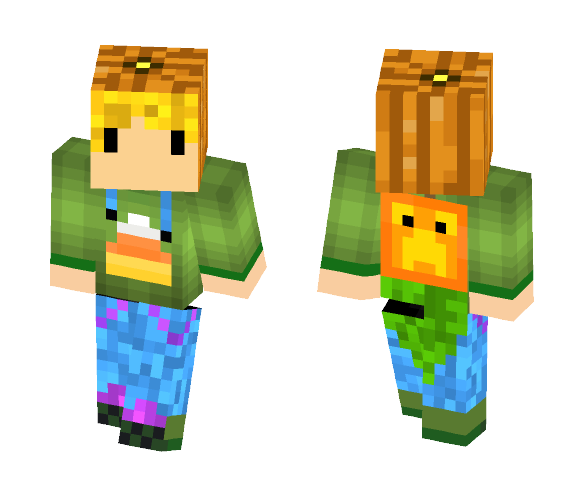 Chibi Halloween Boy - Boy Minecraft Skins - image 1