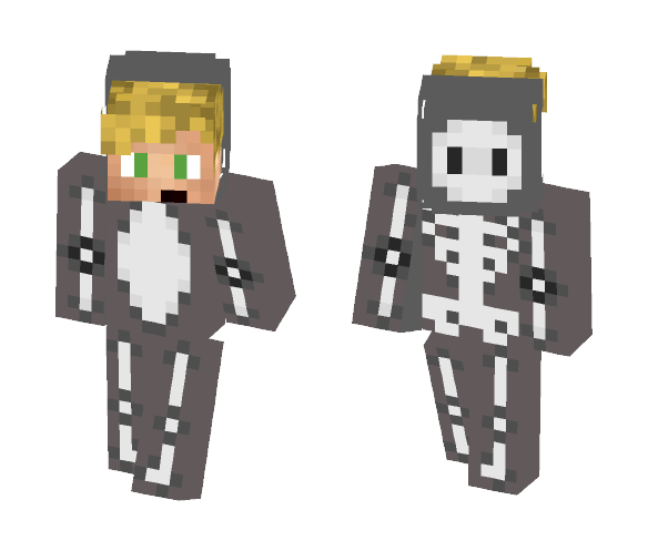 Halloween Skeleton - Halloween Minecraft Skins - image 1