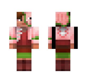Zombie Pigman (MCPE) - Female Minecraft Skins - image 2