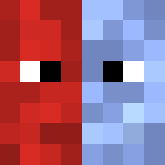 water and fire pixelated - Interchangeable Minecraft Skins - image 3