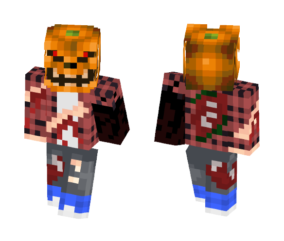 Halloween xFergulx skin - Halloween Minecraft Skins - image 1
