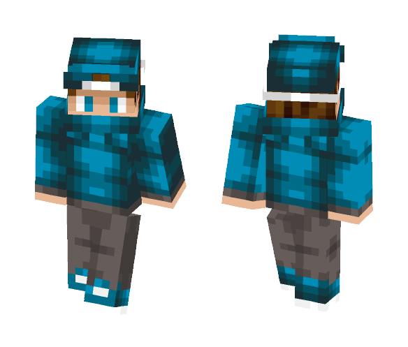 Winter Parkour - Male Minecraft Skins - image 1