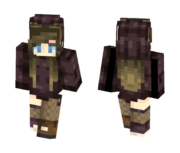 winter girl ig... - Girl Minecraft Skins - image 1