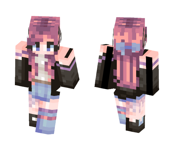 thanks for 500 spooky subs - Female Minecraft Skins - image 1