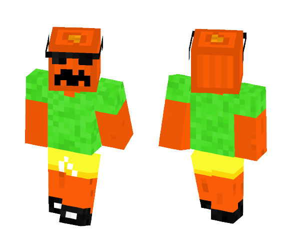 Summer pumpkin - Interchangeable Minecraft Skins - image 1