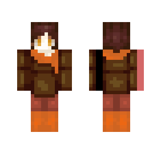 Autumn-Themed Girl - Girl Minecraft Skins - image 2