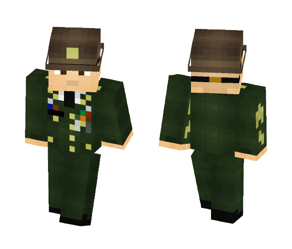 U.S. Army Drill Sergeant. E-5 - Male Minecraft Skins - image 1