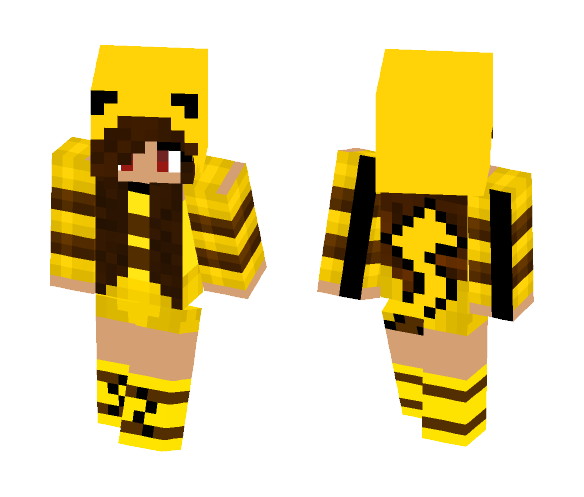 Pika Ginger - Female Minecraft Skins - image 1
