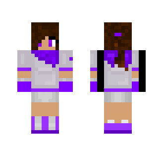Underswap Ginger (Grape) - Female Minecraft Skins - image 2