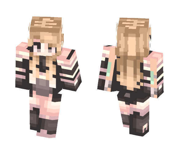 .•More and More Trash•. - Female Minecraft Skins - image 1