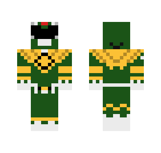 The Green Ranger - Male Minecraft Skins - image 2