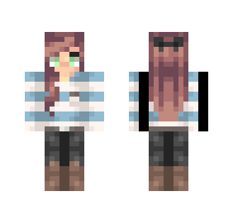 #Stripes - Female Minecraft Skins - image 2
