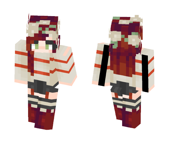 Sunset Red - Interchangeable Minecraft Skins - image 1
