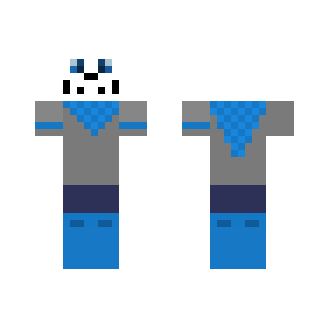 Blueberry Sans from Underswap - Male Minecraft Skins - image 2