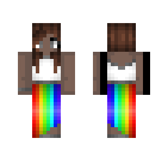 Rainbow - Female Minecraft Skins - image 2