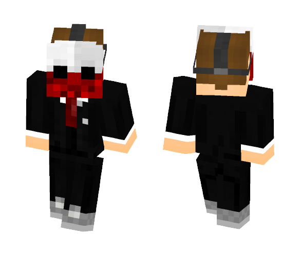 ✫ My Skin With Payday Mask ✫ - Male Minecraft Skins - image 1