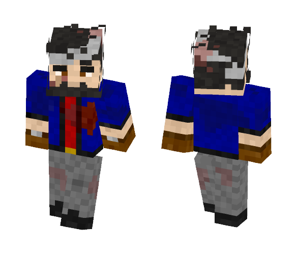 The Wounded Wanderer - Male Minecraft Skins - image 1