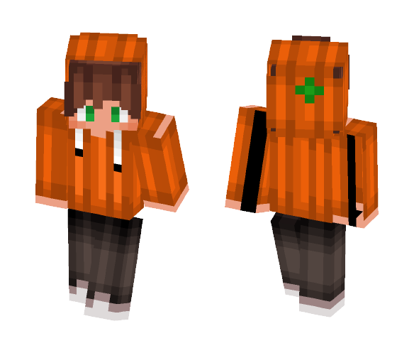 Pumpkin Boy - Boy Minecraft Skins - image 1