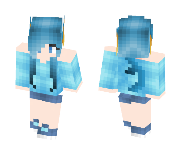 VApOReOn girl - Girl Minecraft Skins - image 1