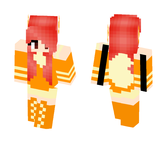 FLAreOn girl - Girl Minecraft Skins - image 1
