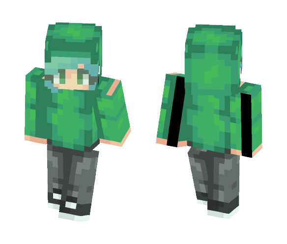 Greenie - Female Minecraft Skins - image 1