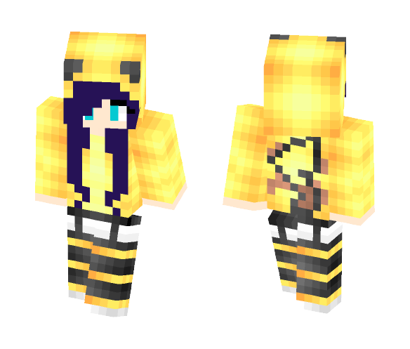 PIkaCHu girl - Girl Minecraft Skins - image 1