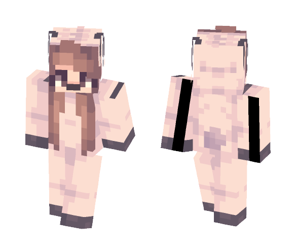 Llama Loving Egirl - Female Minecraft Skins - image 1