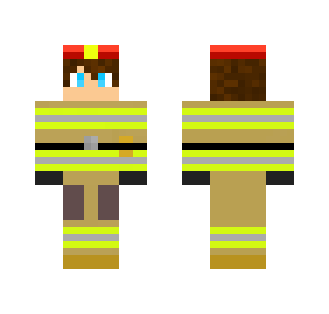 Fire Fighter (Incomplete) - Male Minecraft Skins - image 2