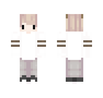 White Chibi Boy | ???? Zero - Boy Minecraft Skins - image 2
