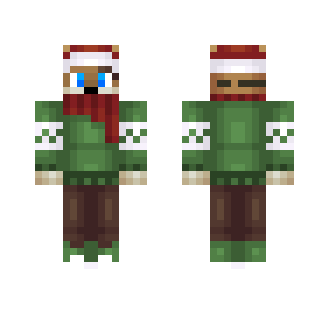 Christmas Tiger - Christmas Minecraft Skins - image 2