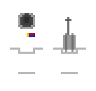 Spaceman - Male Minecraft Skins - image 2