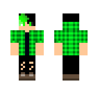 Green teenager - Male Minecraft Skins - image 2