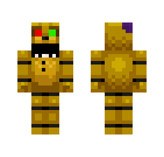 Golden Freddy Glitch (FNaF World) - Other Minecraft Skins - image 2