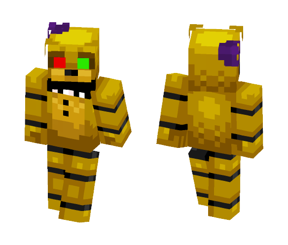 Golden Freddy Glitch (FNaF World) - Other Minecraft Skins - image 1