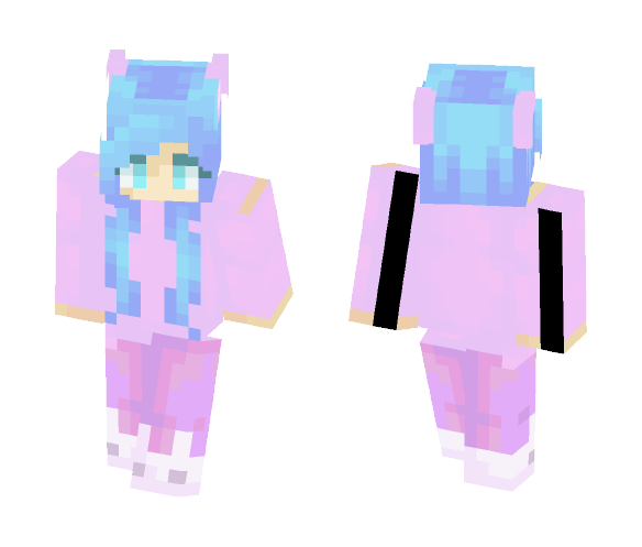 Pastel Pajamas - Female Minecraft Skins - image 1