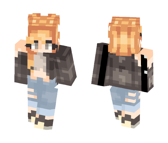 Tumblr Magic ( new shading ) - Female Minecraft Skins - image 1
