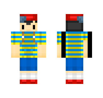 Ness [EarthBound] - Male Minecraft Skins - image 2
