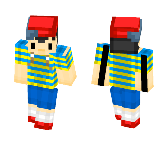 Ness [EarthBound] - Male Minecraft Skins - image 1