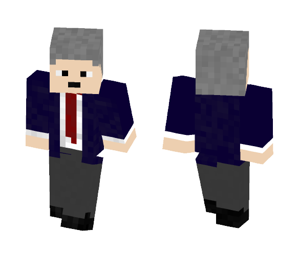 Bill Clinton - Male Minecraft Skins - image 1