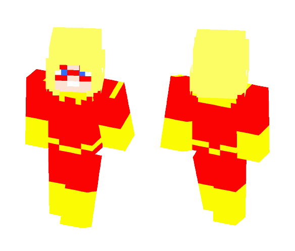 Ms. Flash (Dc) - Comics Minecraft Skins - image 1