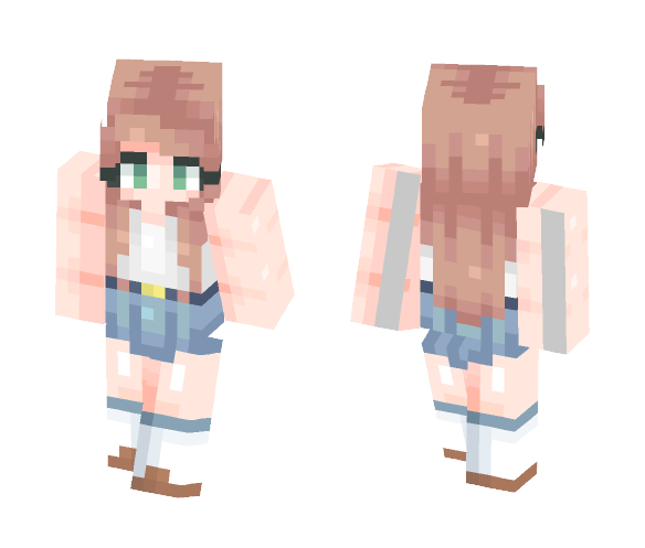 I want thin long hair :( - Female Minecraft Skins - image 1