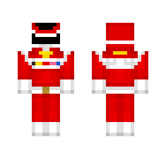 The Red Ranger - In Space - Male Minecraft Skins - image 2