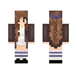 Cute School Girl - Cute Girls Minecraft Skins - image 2