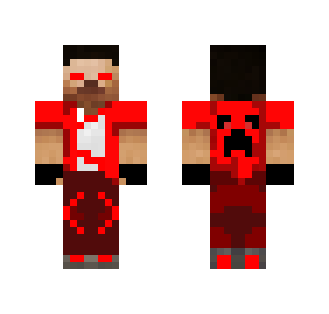 Red Steve - Male Minecraft Skins - image 2