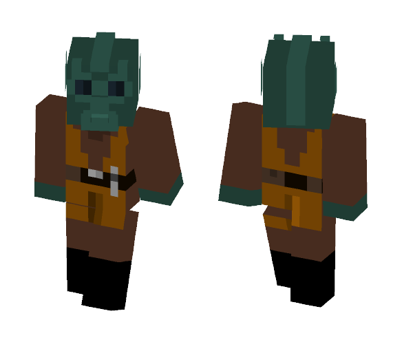 Rodian Jedi - Male Minecraft Skins - image 1